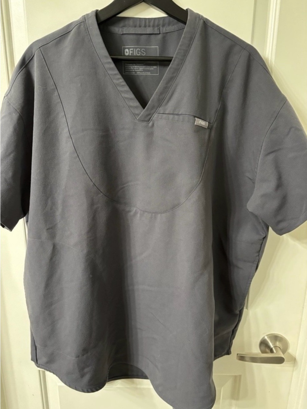 Figs Charcoal Halle Tunic